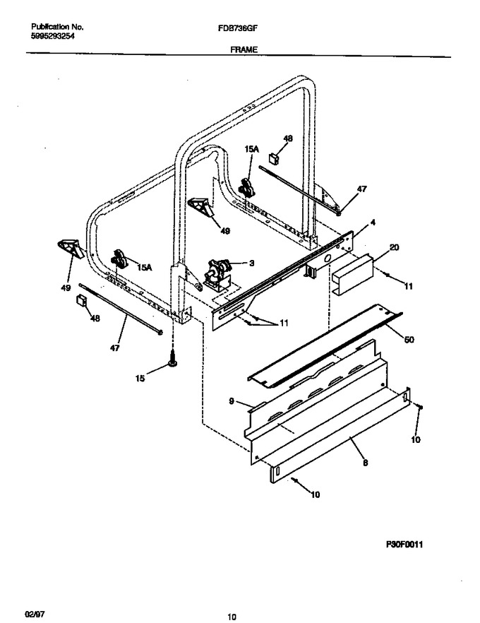 Diagram for FDB736GFS0