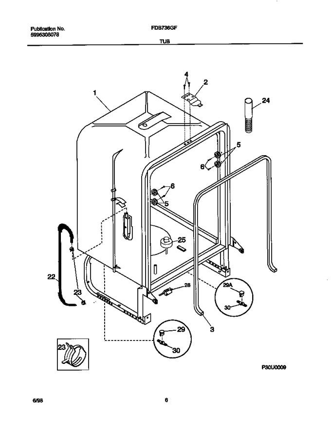 Diagram for FDB736GFR4