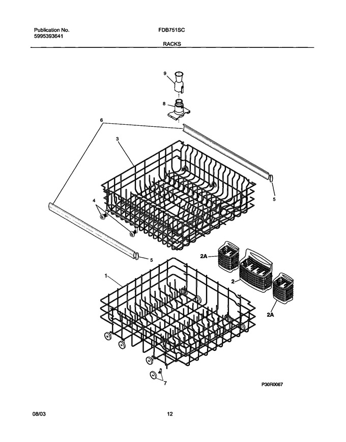 Diagram for FDB751SCC0