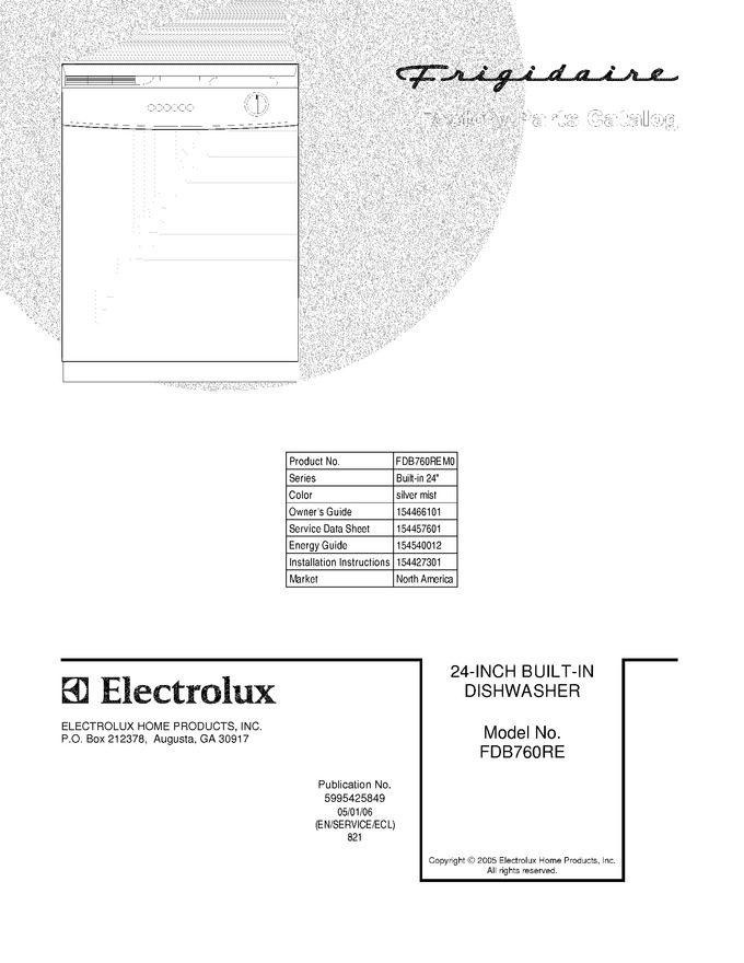 Diagram for FDB760REM0