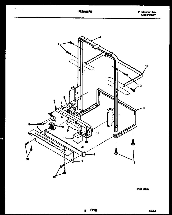 Diagram for FDB765RBB0