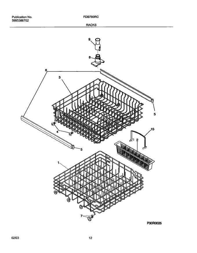 Diagram for FDB780RCQ0