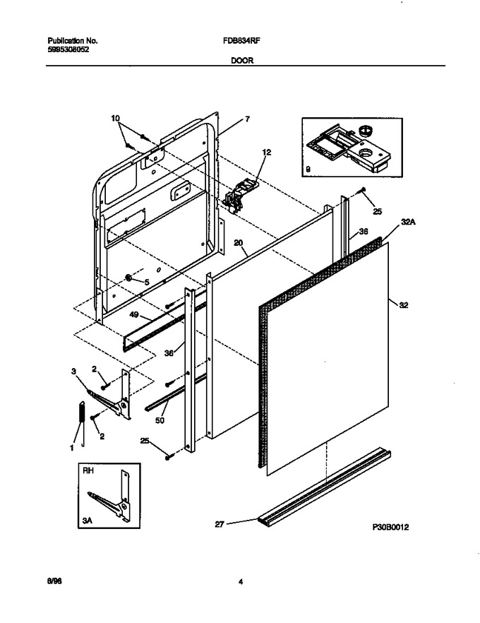 Diagram for FDB834RFR0