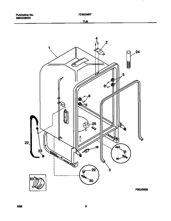 Diagram for FDB834RFT0