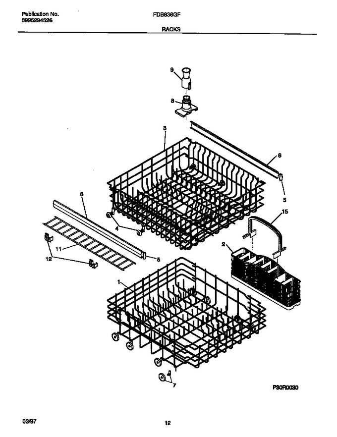 Diagram for FDB836GFB1