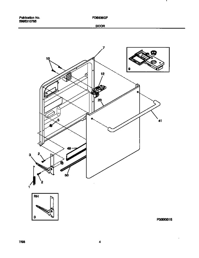 Diagram for FDB836GFB3