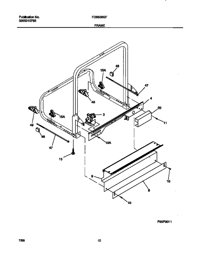 Diagram for FDB836GFB3