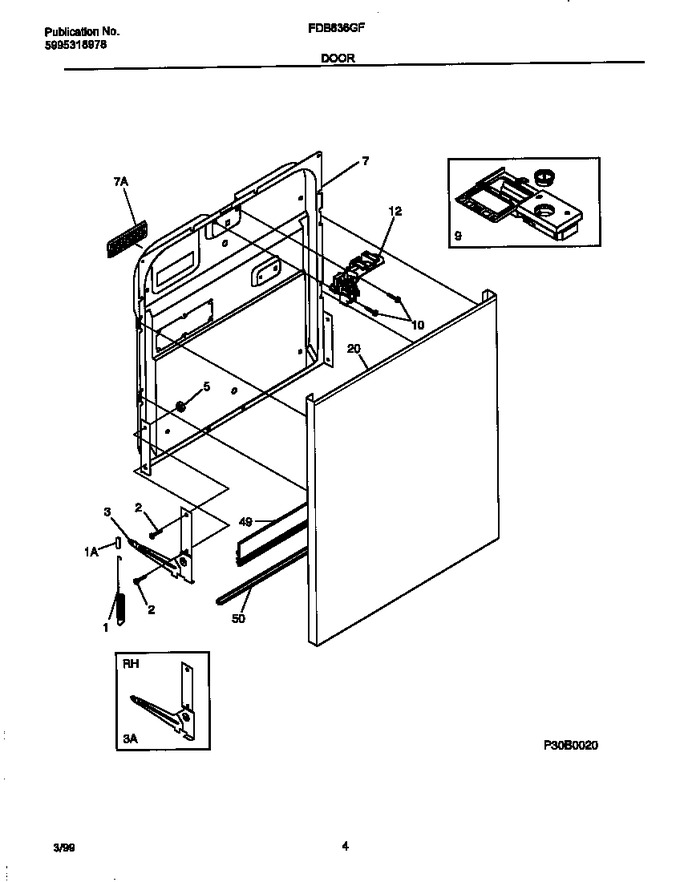 Diagram for FDB836GFB7