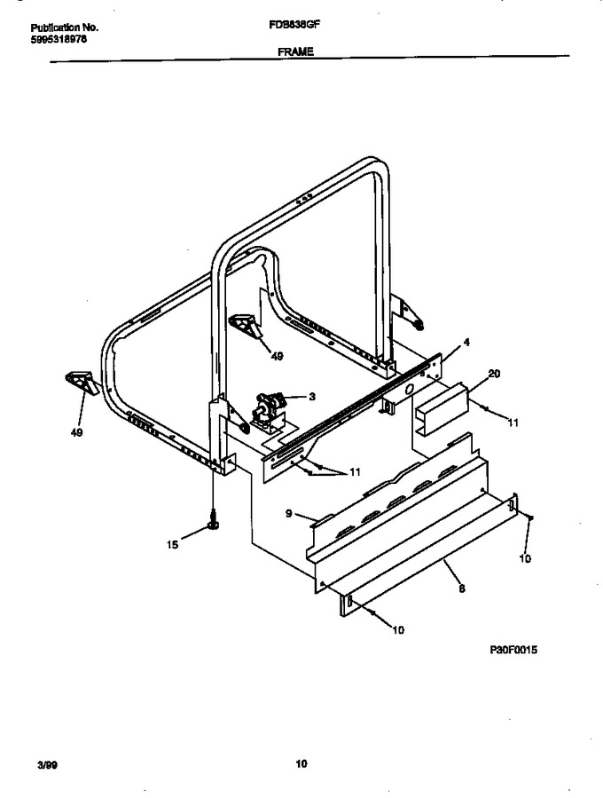 Diagram for FDB836GFS7