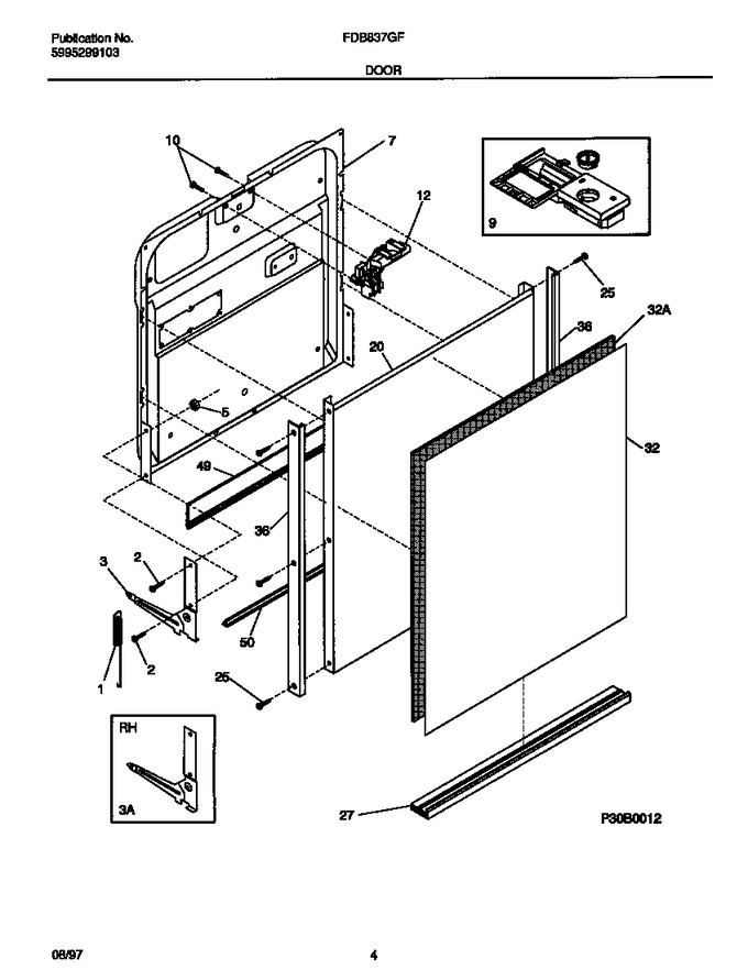 Diagram for FDB837GFR2