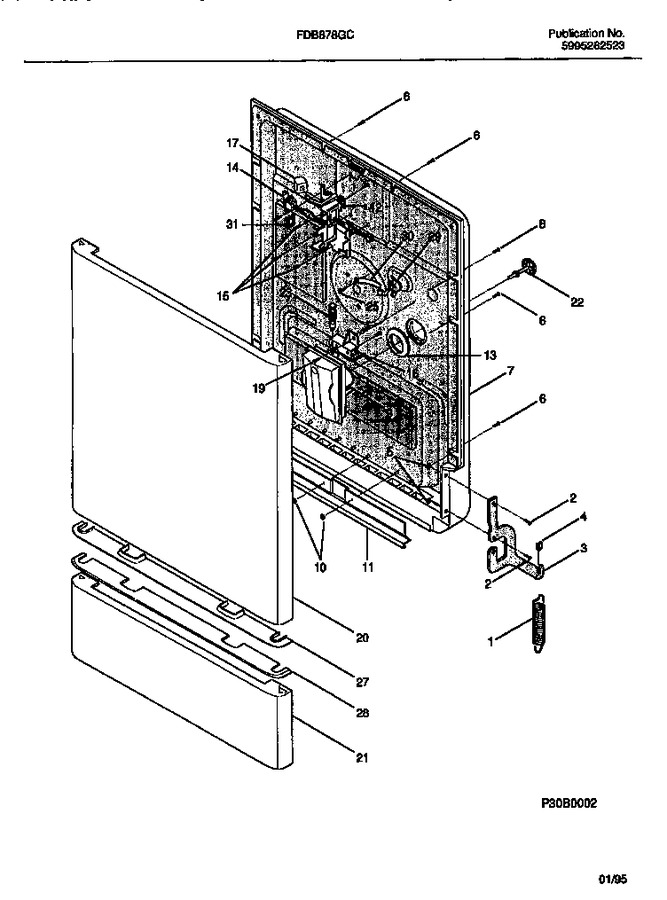 Diagram for FDB878GCB0