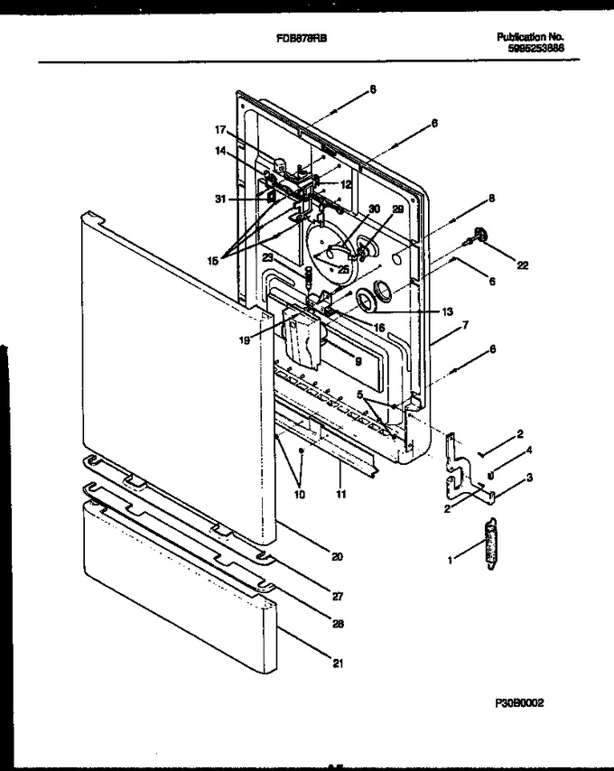 Diagram for FDB878RBT0