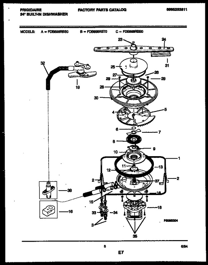 Diagram for FDB898RBS0