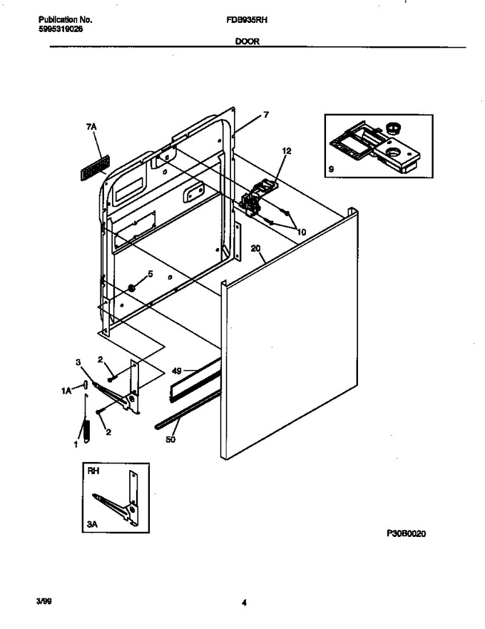 Diagram for FDB935RHS0