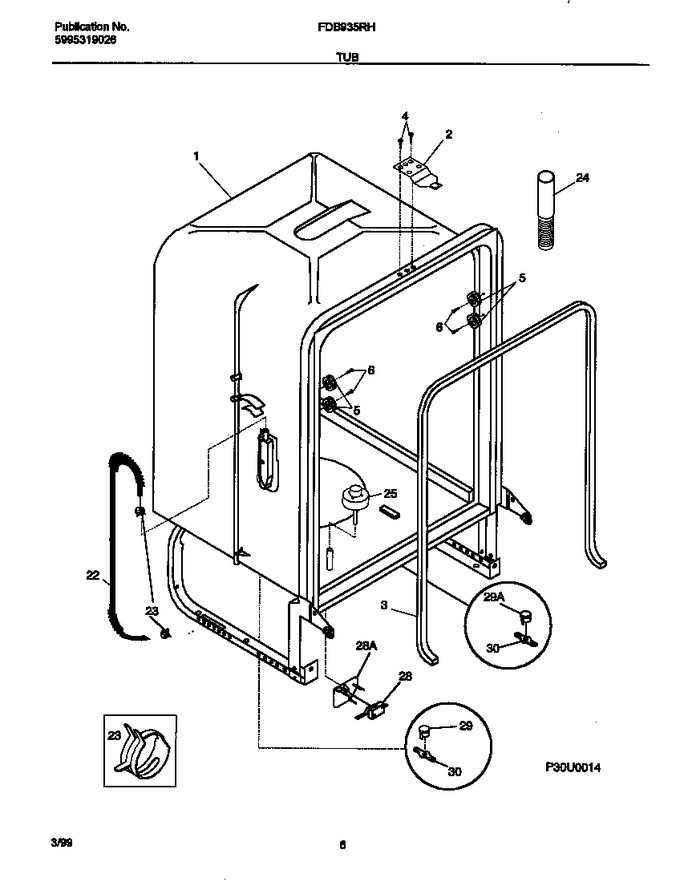Diagram for FDB935RHS0