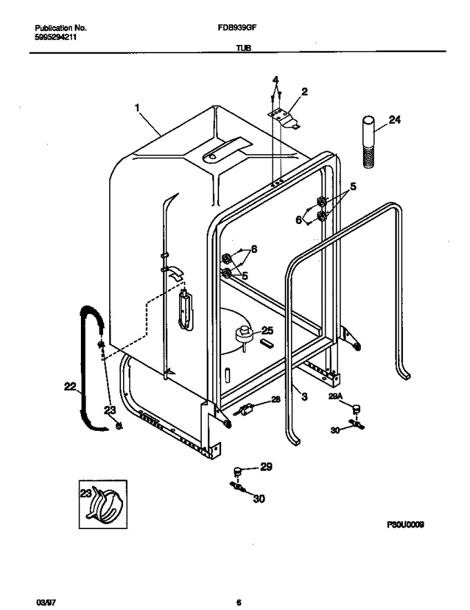 Diagram for FDB939GFB2
