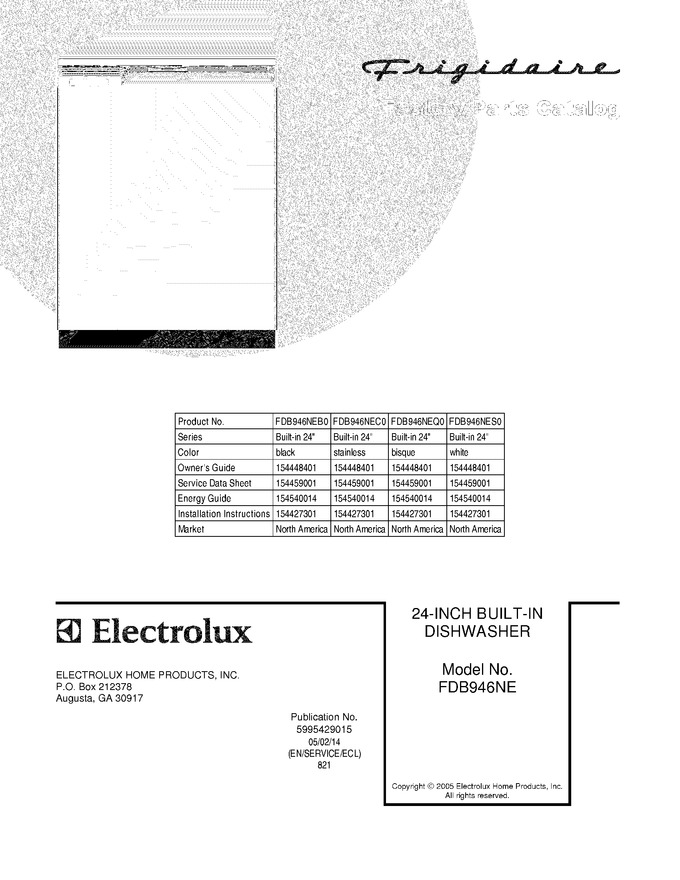 Diagram for FDB946NEC0