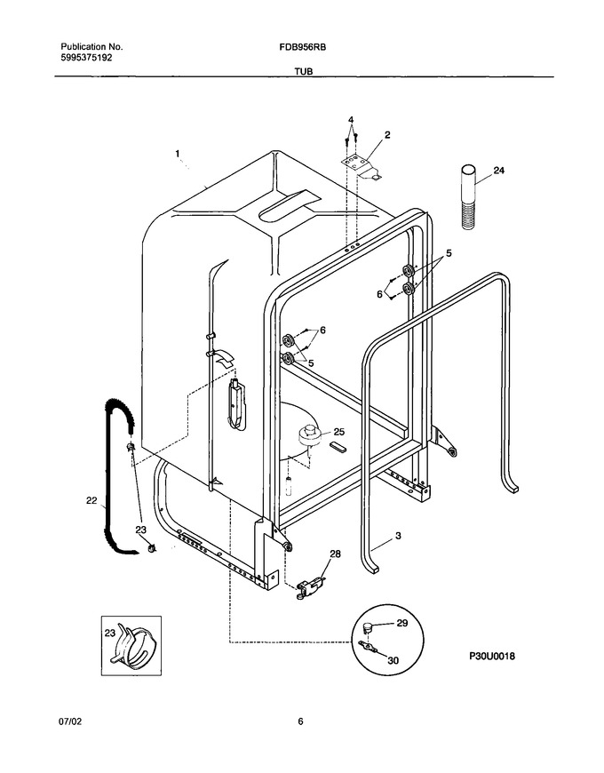 Diagram for FDB956RBC0
