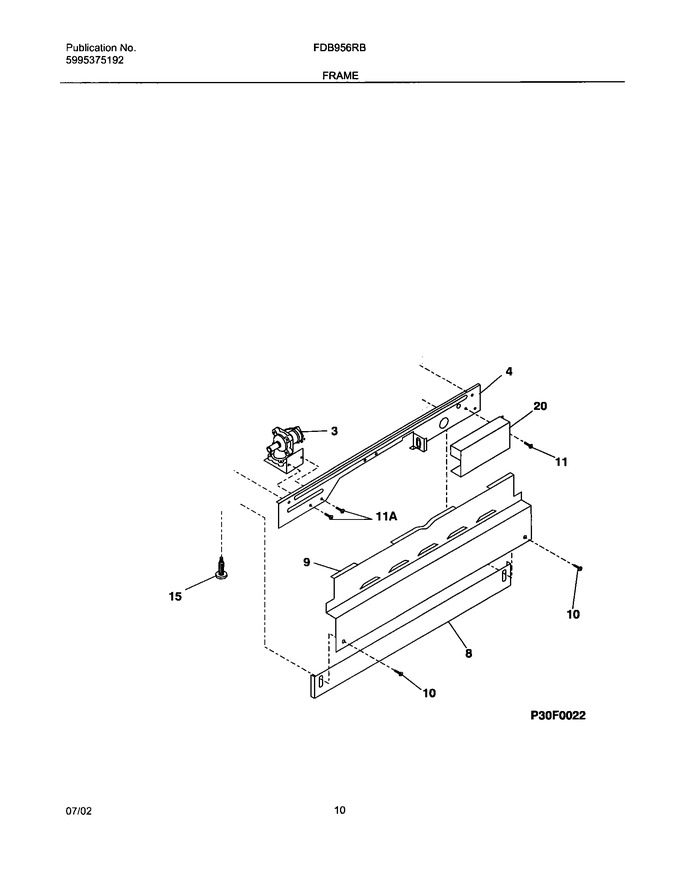 Diagram for FDB956RBC0