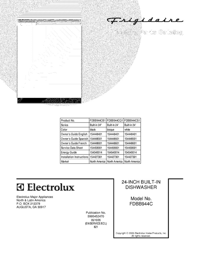 Diagram for FDBB944CS1