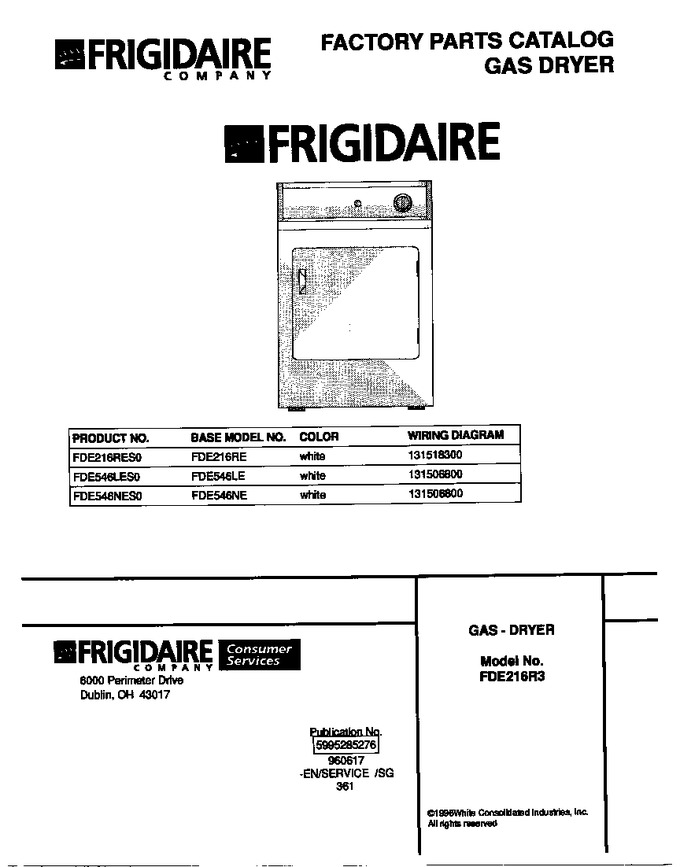 Diagram for FDE546LES0
