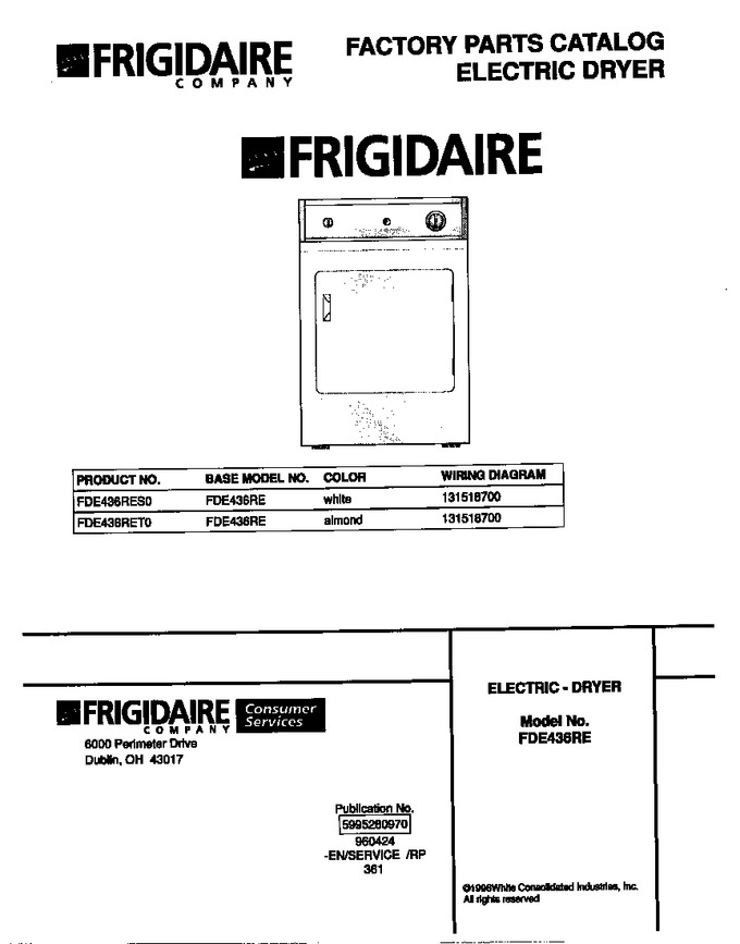 Diagram for FDE436RET0