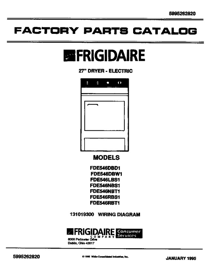 Diagram for FDE546DBW1