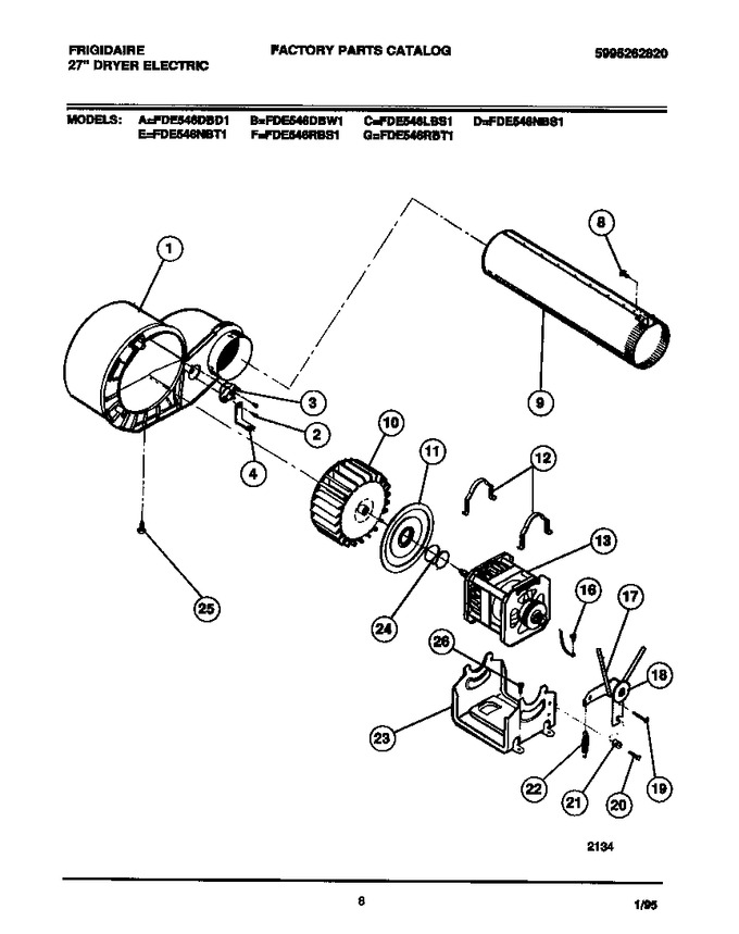 Diagram for FDE546DBW1