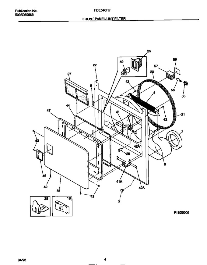 Diagram for FDE546RES0