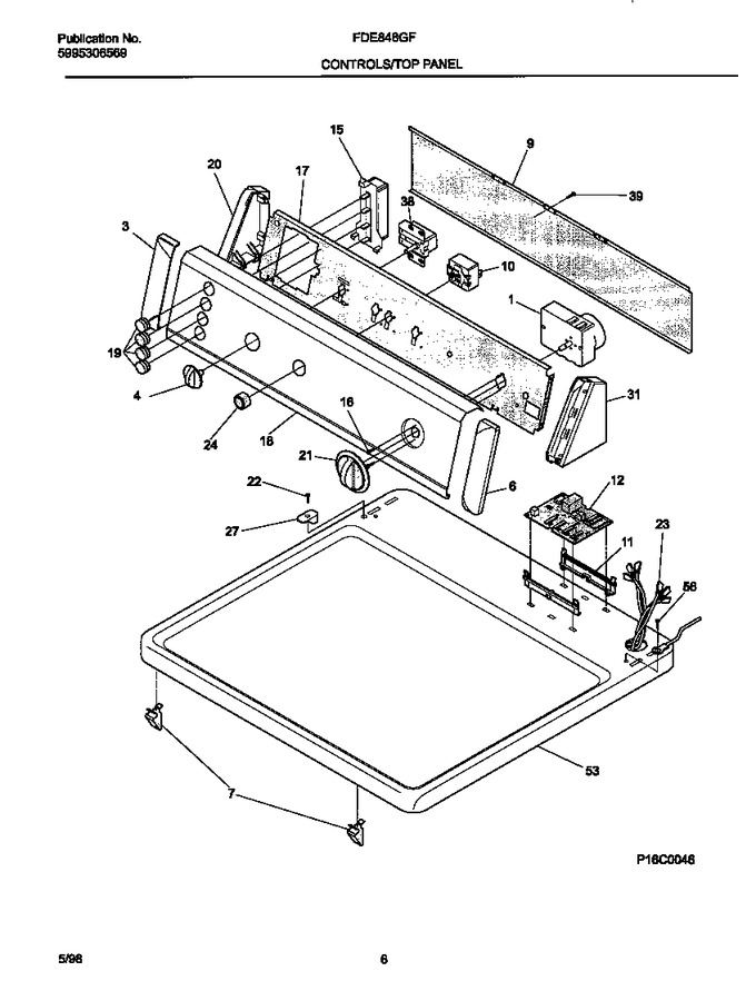 Diagram for FDE848GFT0