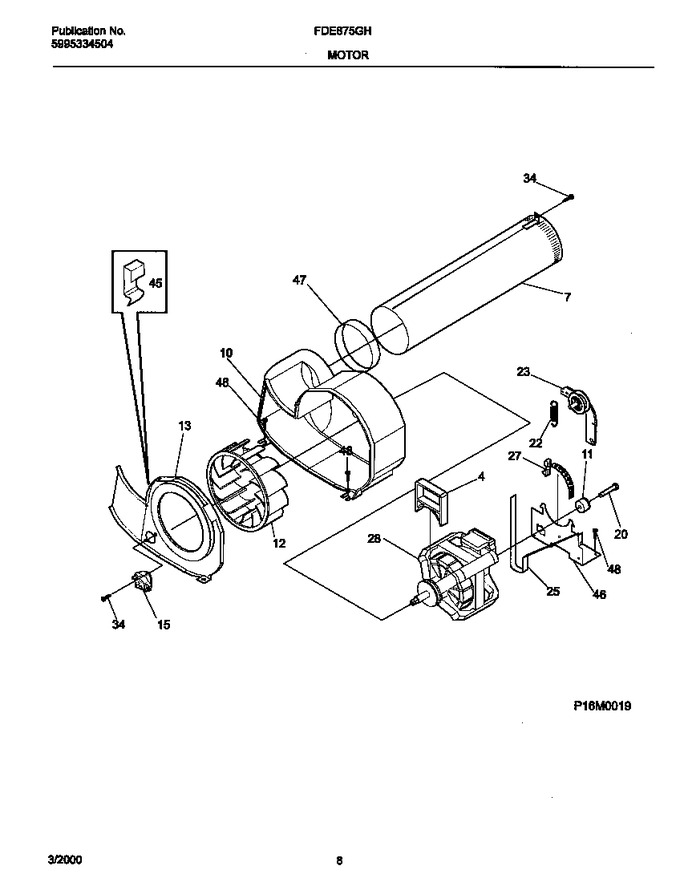 Diagram for FDE875GHT0
