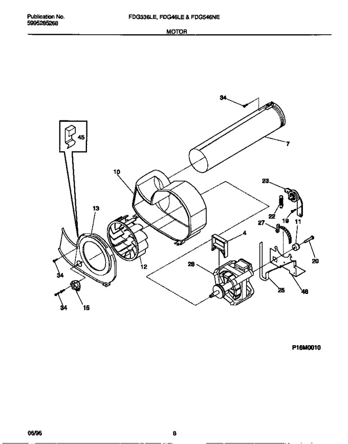 Diagram for FDG546LES0