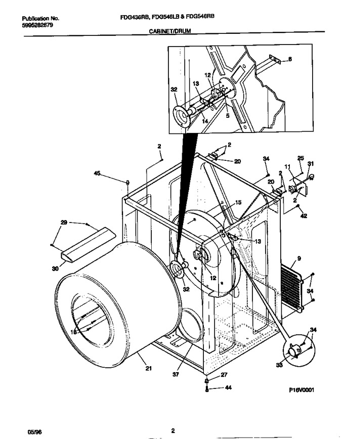 Diagram for FDG546RBT2
