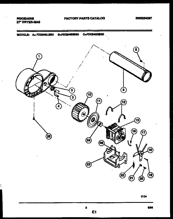 Diagram for FDG546RBT0