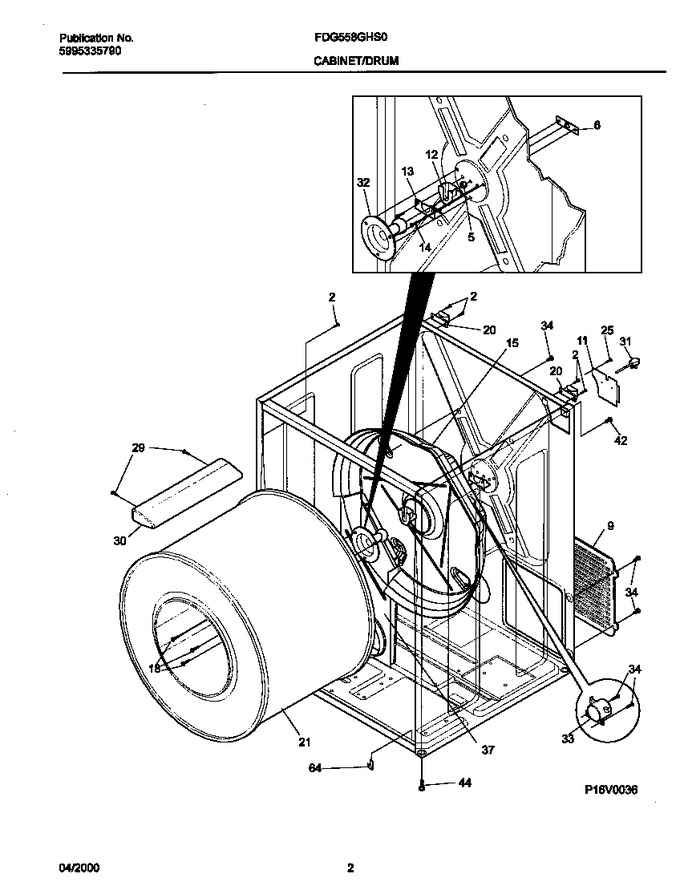 Diagram for FDG558GHS0