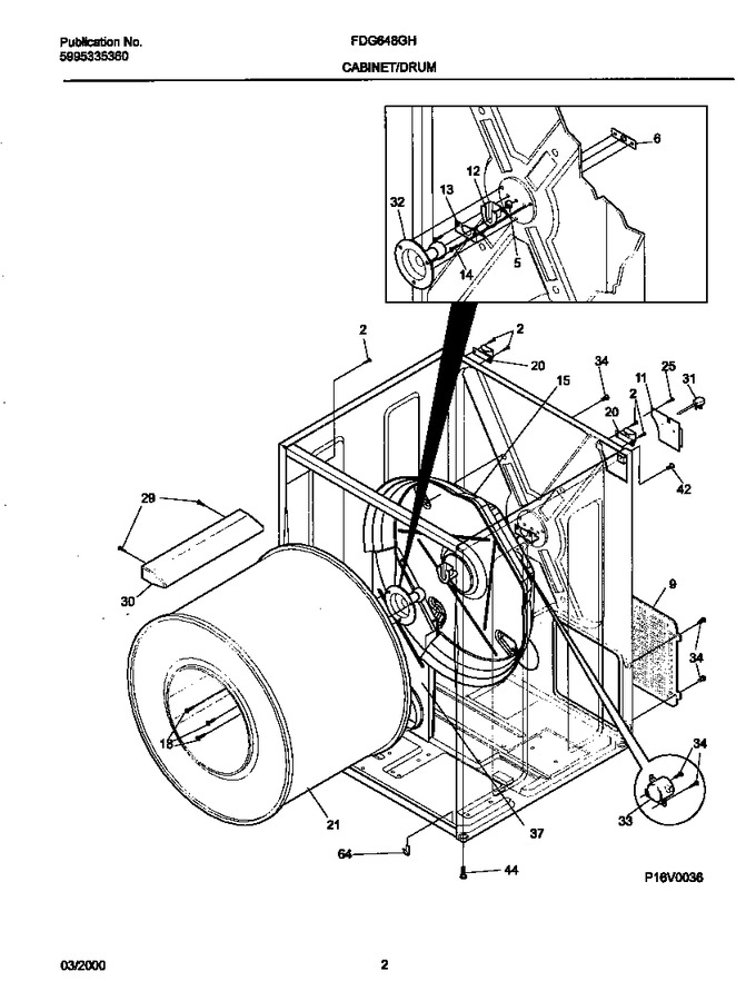Diagram for FDG648GHT0