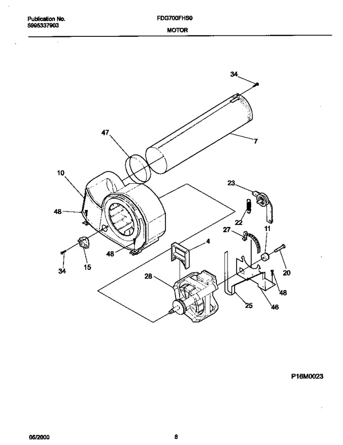 Diagram for FDG700FHS0