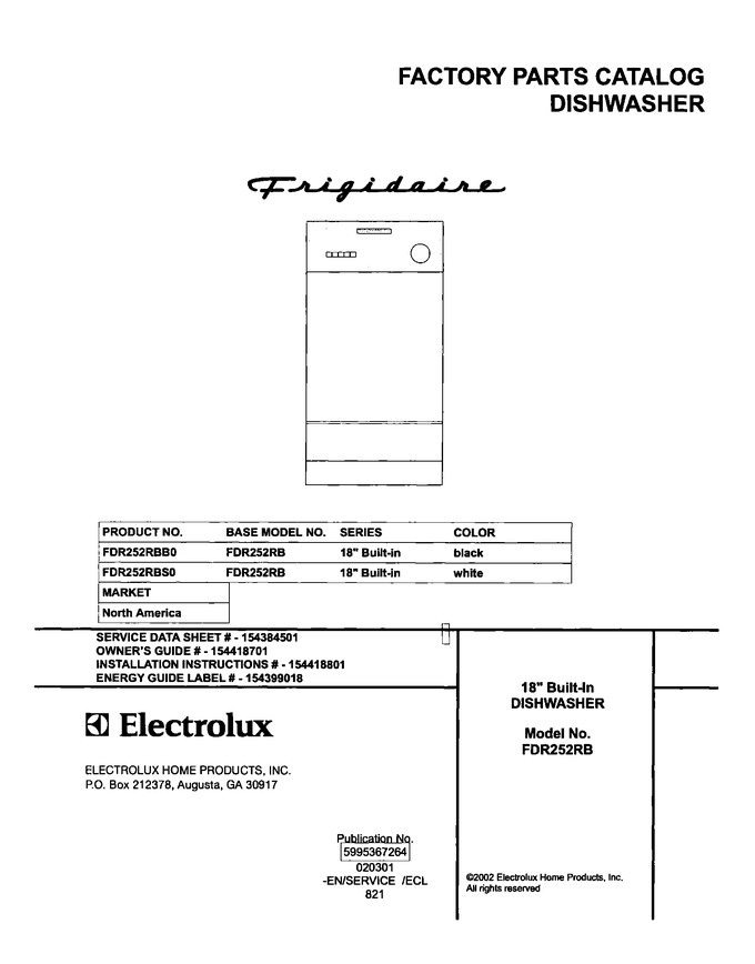 Diagram for FDR252RBS0