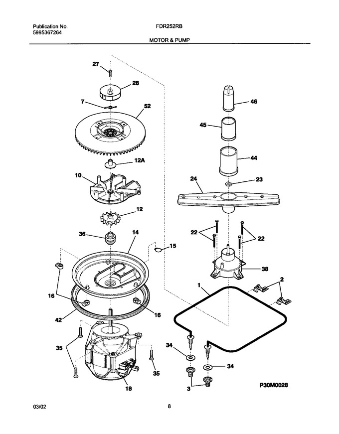 Diagram for FDR252RBB0