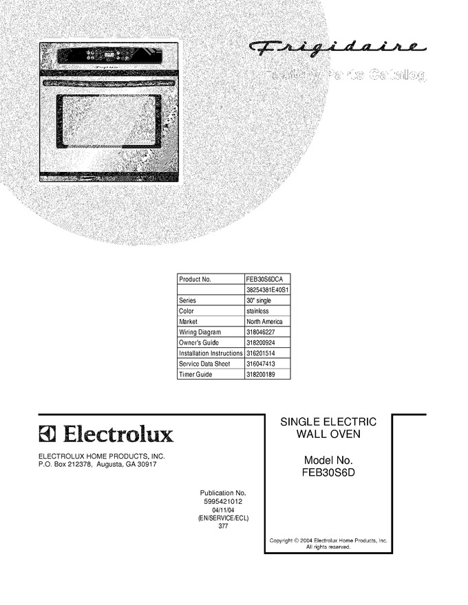 Diagram for FEB30S6DCA