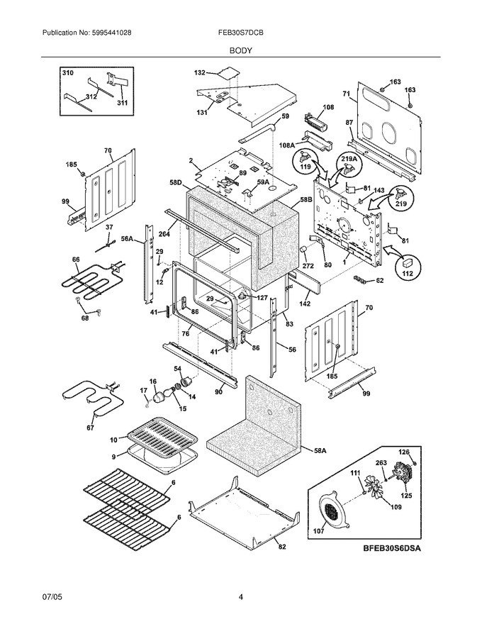 Diagram for FEB30S7DCB