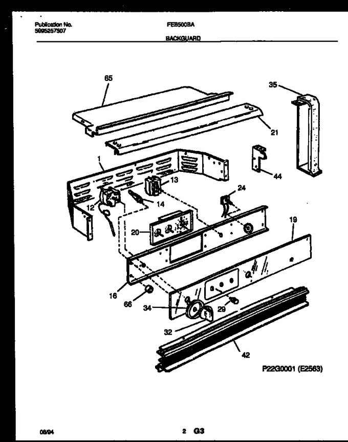 Diagram for FEB500BABD