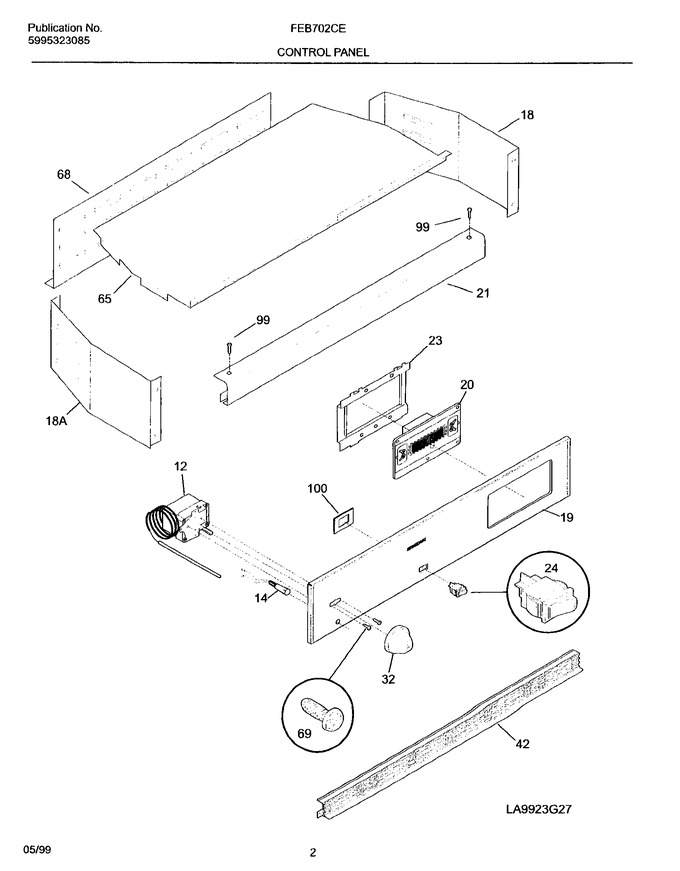 Diagram for FEB702CEBH
