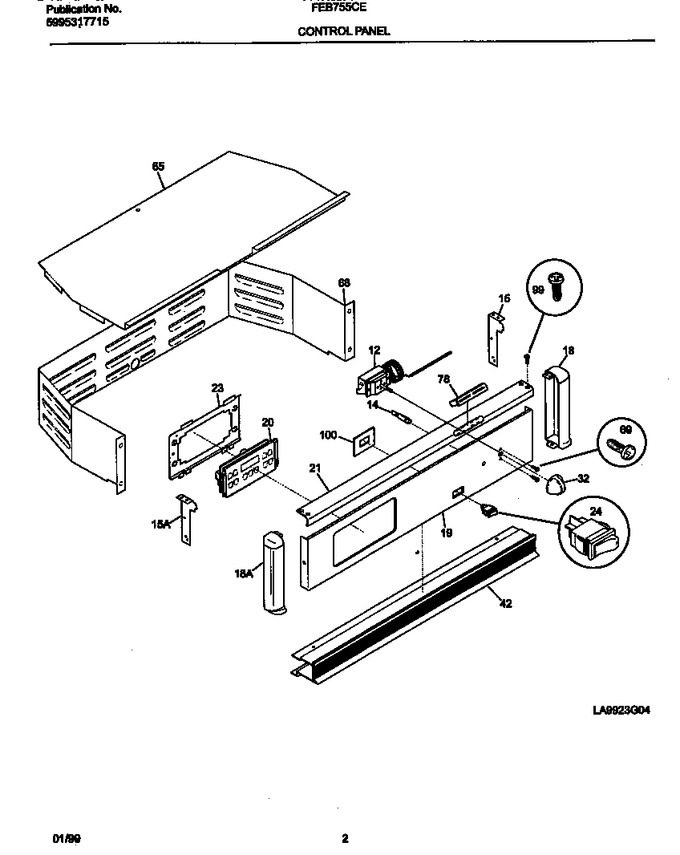 Diagram for FEB755CEBG