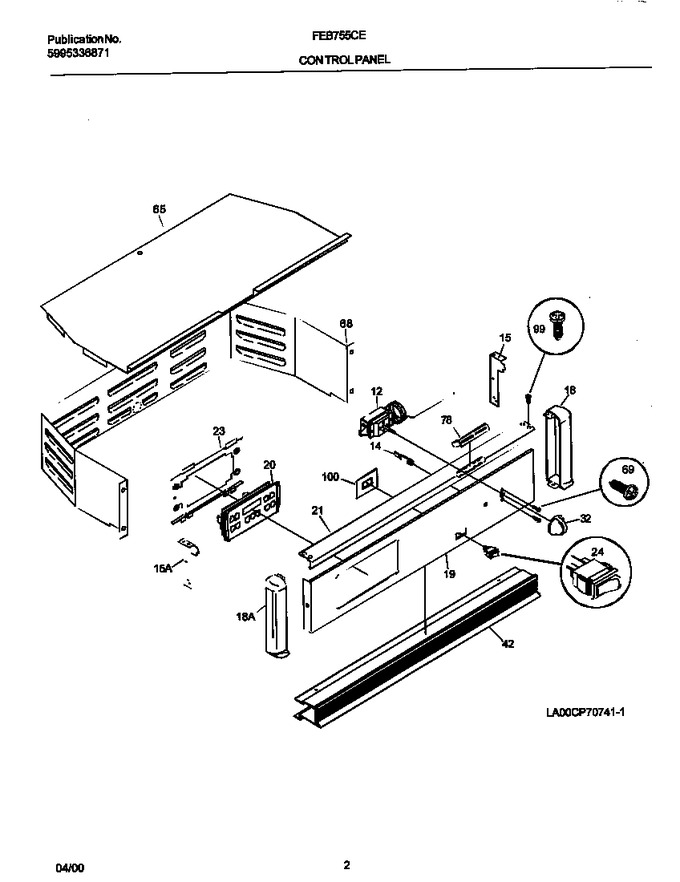 Diagram for FEB755CEBH