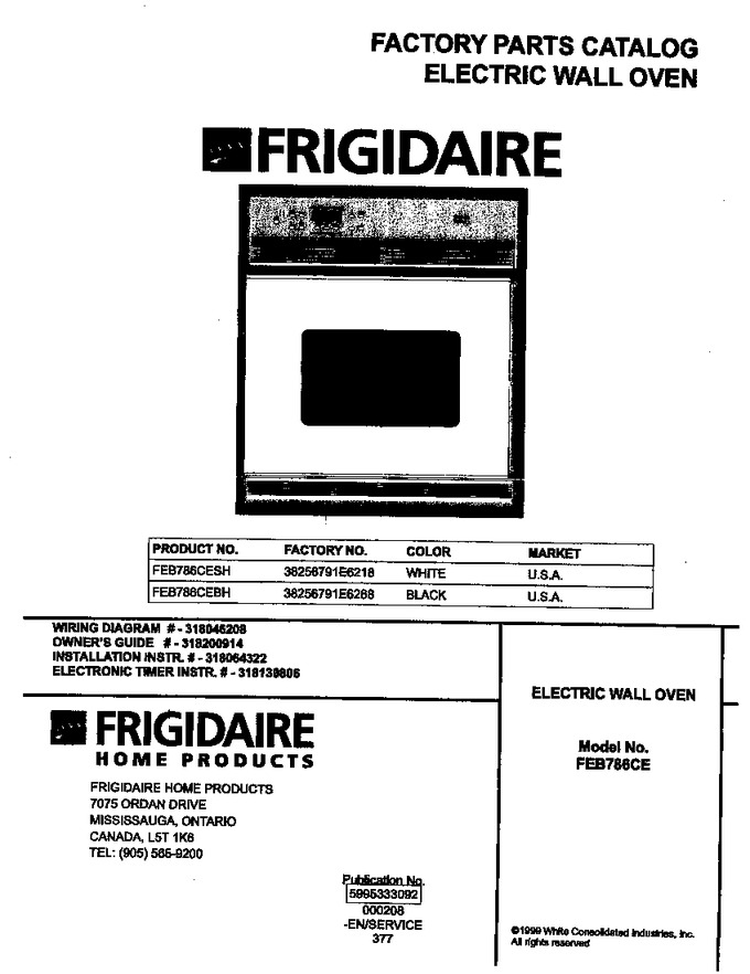 Diagram for FEB786CESH