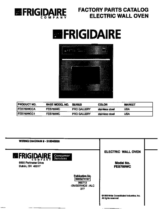 Diagram for FEB789WCC1