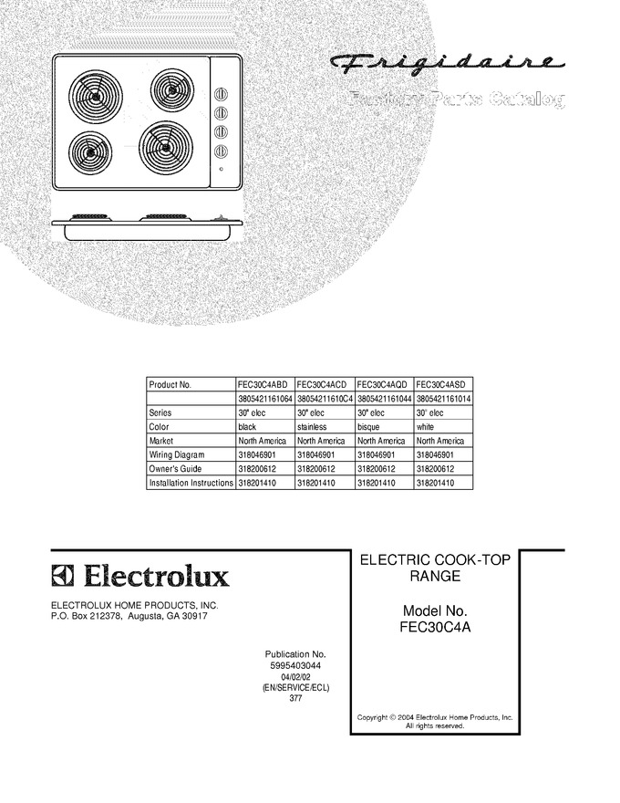 Diagram for FEC30C4AQD