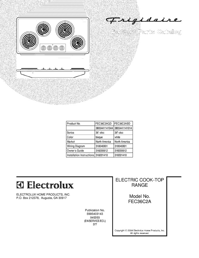 Diagram for FEC36C2ASD