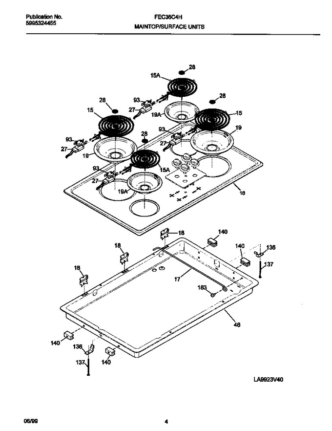Diagram for FEC36C4HSA